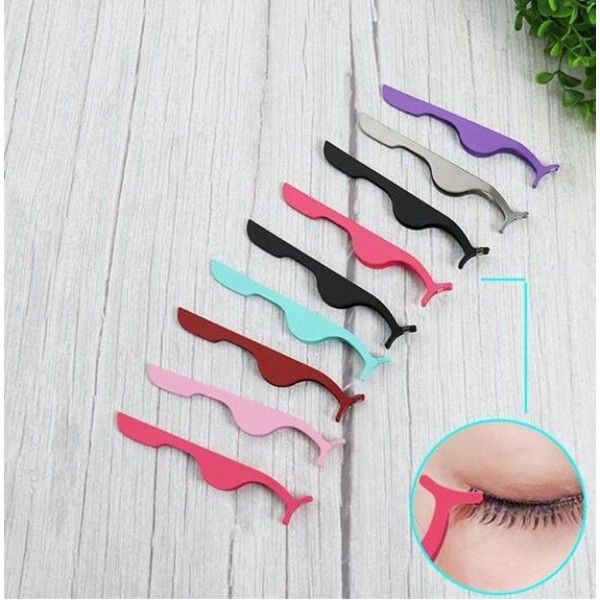 false eyelash tweezers 8 colors fake eye lash applicator extension curler nipper auxiliary clip clamp makeup tool #32987
false eyelash tweezers 8 colors fake eye lash applicator extension curler nipper auxiliary clip clamp makeup tool #32987