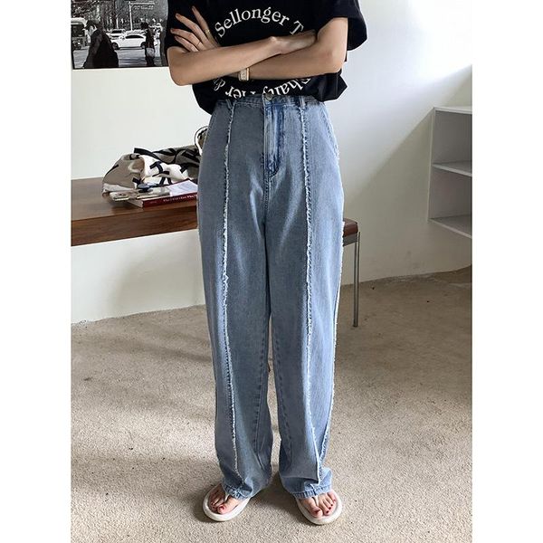 women's pants & capris designed hairy jeans women 2021 summer korean version loose wide-legged straight tube drag e girl aesthetic fash, Black;white
women's pants & capris designed hairy jeans women 2021 summer korean version loose wide-legged straight tube drag e girl aesthetic fash, Black;white