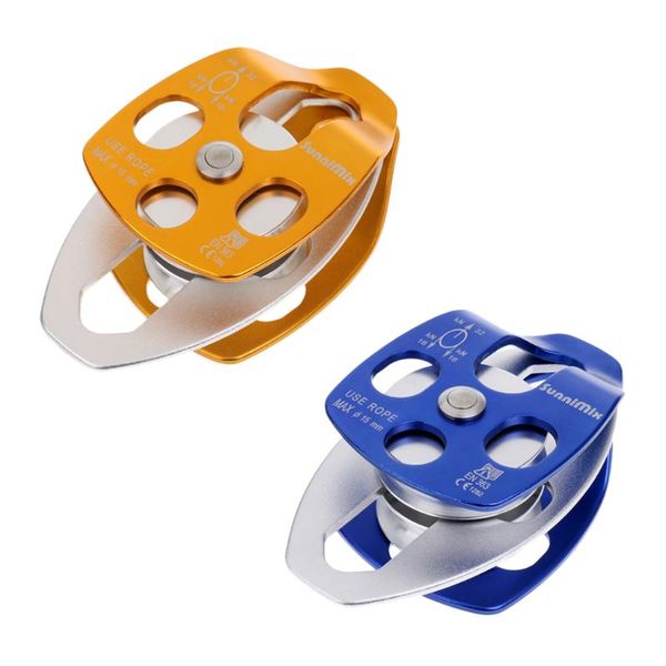 cords, slings and webbing outdoor sports 32kn double pulley for hauling system rock climbing rappelling caving rescue dragging equipment
cords, slings and webbing outdoor sports 32kn double pulley for hauling system rock climbing rappelling caving rescue dragging equipment