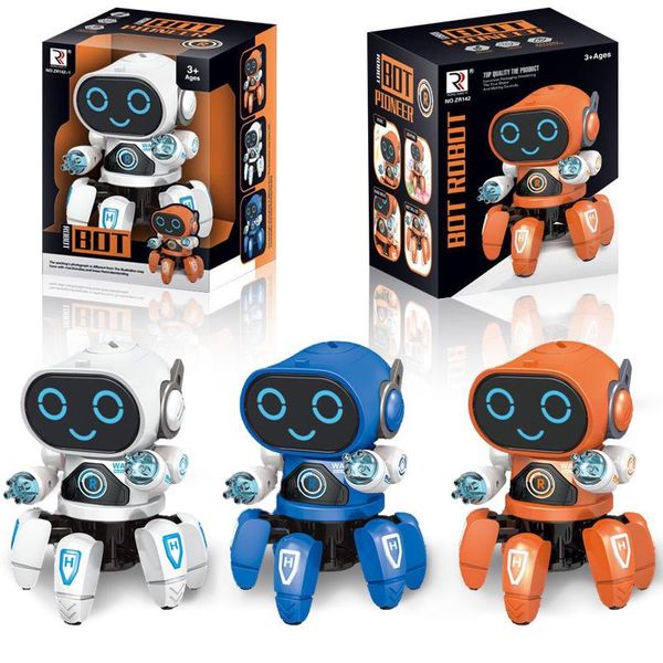 smart home control intelligent remote robot small 6 dancing electric six-claw fish light included music
smart home control intelligent remote robot small 6 dancing electric six-claw fish light included music