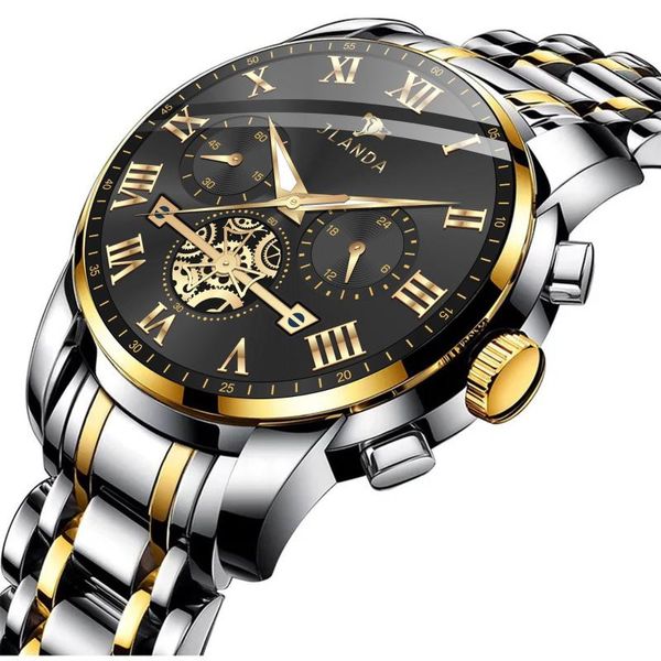 wristwatches luminous flywheel hollow look watch jinfengda brand product style men's automatic non-mechanical waterproof quartz, Slivery;brown
wristwatches luminous flywheel hollow look watch jinfengda brand product style men's automatic non-mechanical waterproof quartz, Slivery;brown