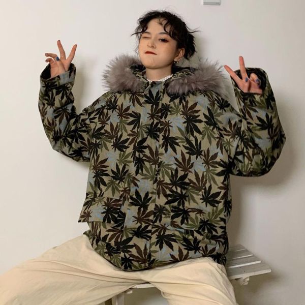 women's down & parkas hstar 2021 loose printed youth fashion winter jacket women plus size long coat harajuku parka manteau femme, Black
women's down & parkas hstar 2021 loose printed youth fashion winter jacket women plus size long coat harajuku parka manteau femme, Black