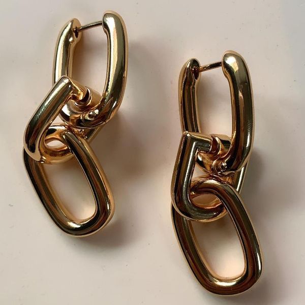 dangle & chandelier retro gold brass u-shaped thick chain women fashion earings, Silver
dangle & chandelier retro gold brass u-shaped thick chain women fashion earings, Silver