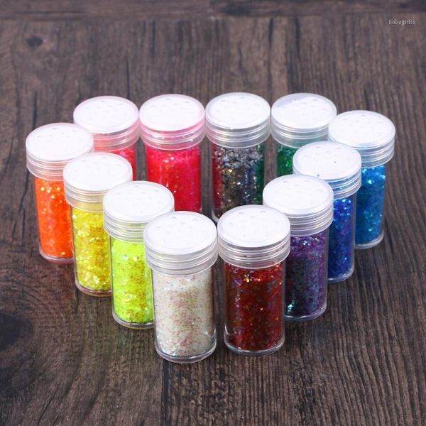 12pcs 12 colors shining glitter dust powder sets for nail art make eye shadow diy and crafts (fluorescence pattern)1, Silver;gold
12pcs 12 colors shining glitter dust powder sets for nail art make eye shadow diy and crafts (fluorescence pattern)1, Silver;gold