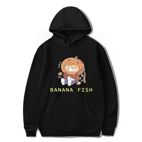 men's hoodies & sweatshirts banana fish fashion hoodie anime ash lynx pullover cool clothes streetwear harajukusweatshirt, Black
men's hoodies & sweatshirts banana fish fashion hoodie anime ash lynx pullover cool clothes streetwear harajukusweatshirt, Black