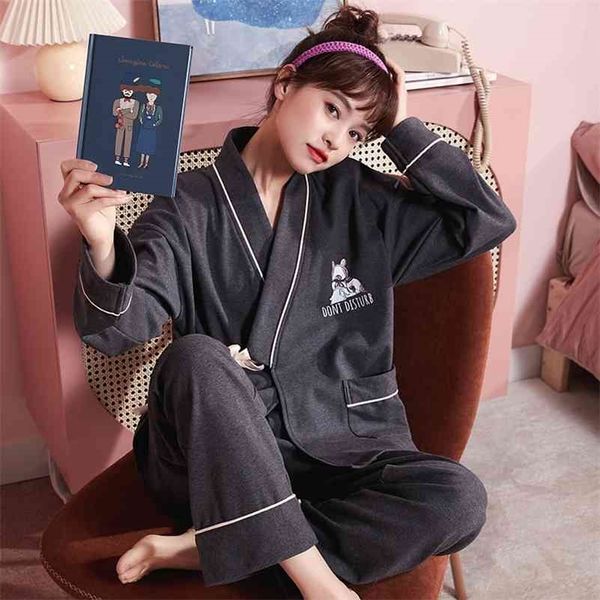 atuendo spring kimono pajamas sets for women 100% cotton satin soft yukata sleepwear atoff home fashion kawaii silk nightwear 210325, Black;red
atuendo spring kimono pajamas sets for women 100% cotton satin soft yukata sleepwear atoff home fashion kawaii silk nightwear 210325, Black;red