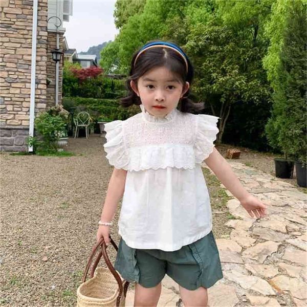 summer arrival girls fashion white blouses kids korean design blosues clothing 210528, White;black
summer arrival girls fashion white blouses kids korean design blosues clothing 210528, White;black
