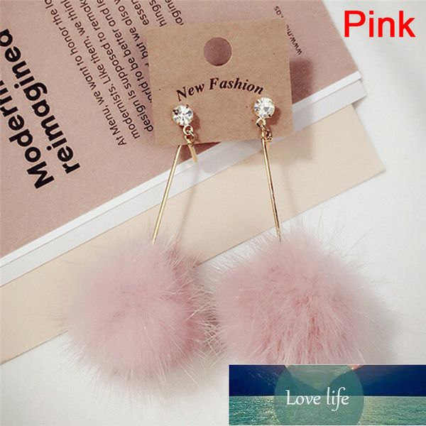 1 pair lovely fake faux fur ball dangle earrings cute soft pompom long drop earring jewelry for lady women girls, Silver
1 pair lovely fake faux fur ball dangle earrings cute soft pompom long drop earring jewelry for lady women girls, Silver