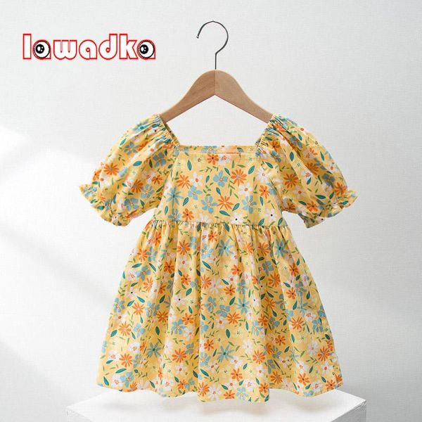lawadka summer dresses for girls flower print kids girl clothing fashion sundress cute short sleeve children's dress girl's, Red;yellow
lawadka summer dresses for girls flower print kids girl clothing fashion sundress cute short sleeve children's dress girl's, Red;yellow