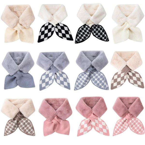 scarves women scarf warmth faux plush knit stitching neck collar ladies fashion thick fake accessories, Blue;gray
scarves women scarf warmth faux plush knit stitching neck collar ladies fashion thick fake accessories, Blue;gray