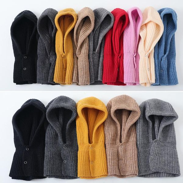 scarves winter wool knitted cap scarf neutral comfortable hooded solid color skin-friendly soft pullover snood hat collar, Blue;gray
scarves winter wool knitted cap scarf neutral comfortable hooded solid color skin-friendly soft pullover snood hat collar, Blue;gray