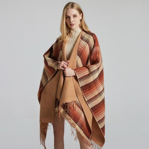 scarves 2021 autumn winter warm double-side ponchos and capes for women oversized shawls wraps cashmere pashmina femme bufanda, Blue;gray
scarves 2021 autumn winter warm double-side ponchos and capes for women oversized shawls wraps cashmere pashmina femme bufanda, Blue;gray