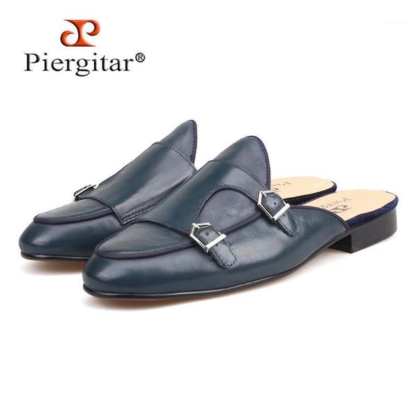 piergitar 2021 style navy colors handmade men's leather slippers fashion party and prom men half designs loafers plus size1, Black
piergitar 2021 style navy colors handmade men's leather slippers fashion party and prom men half designs loafers plus size1, Black