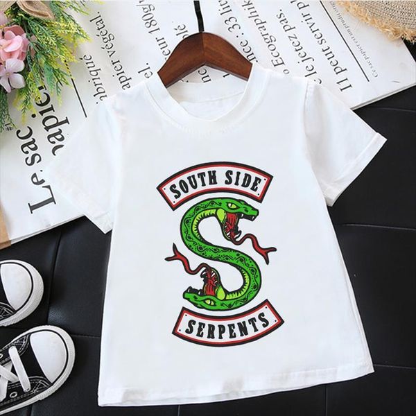 fashion korean boys t shirts riverdale south side serpents animal print harajuku casual shirt girl vintage white, Blue
fashion korean boys t shirts riverdale south side serpents animal print harajuku casual shirt girl vintage white, Blue
