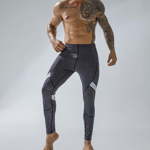 men gym leggings fitness sportswear running tights compression trousers elastic workout quick dry male sport pants, Black;blue
men gym leggings fitness sportswear running tights compression trousers elastic workout quick dry male sport pants, Black;blue