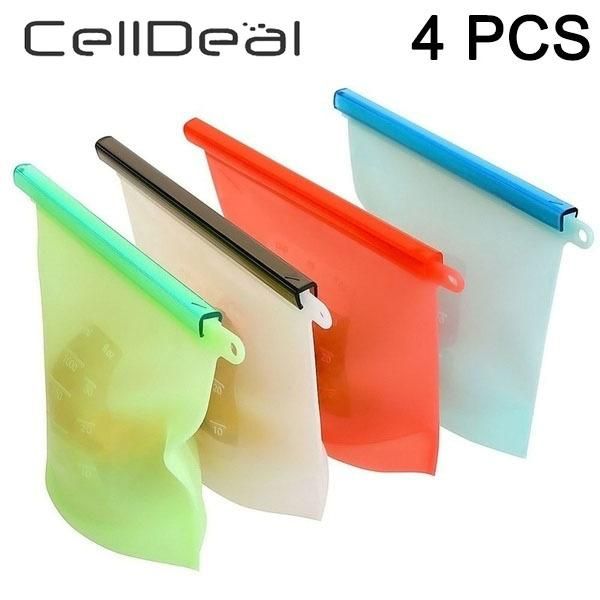 hanging baskets celldeal 4pcs silicone bag fda reusable lock leakproof for er preservation multiple purposes
hanging baskets celldeal 4pcs silicone bag fda reusable lock leakproof for er preservation multiple purposes