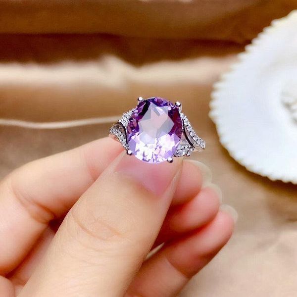 cluster rings natural amethyst ring female s925 sterling silver japanese and korean fashion style simple versatile open, Golden;silver
cluster rings natural amethyst ring female s925 sterling silver japanese and korean fashion style simple versatile open, Golden;silver