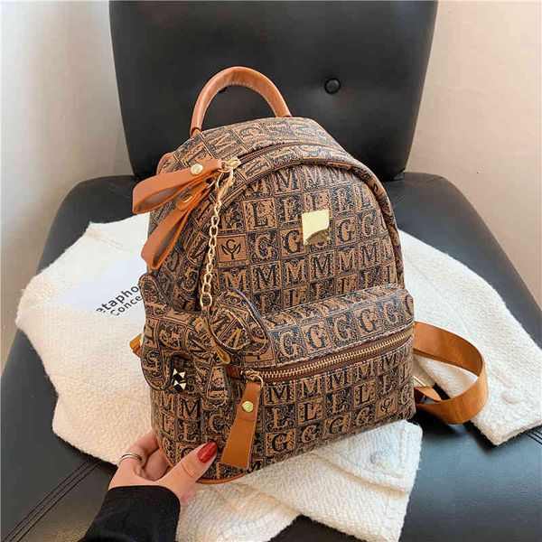women's medium backpack ancient french alphabet printed soft leather advanced fashion bag
women's medium backpack ancient french alphabet printed soft leather advanced fashion bag
