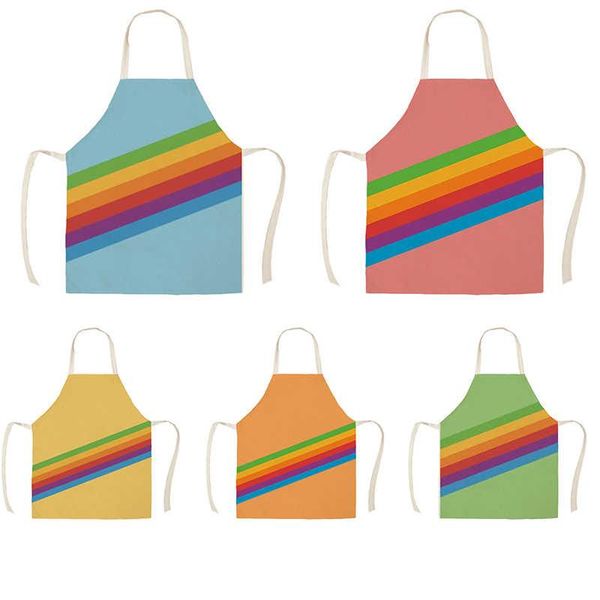 aprons colorful diagonal rainbow apron kids kitchen linen printing household cleaning ladies cooking antifouling
aprons colorful diagonal rainbow apron kids kitchen linen printing household cleaning ladies cooking antifouling