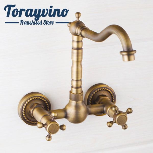 bathroom sink faucets 360 swivel antique brass basin mix tap dual handles wall mounted kitchen mixer faucet
bathroom sink faucets 360 swivel antique brass basin mix tap dual handles wall mounted kitchen mixer faucet