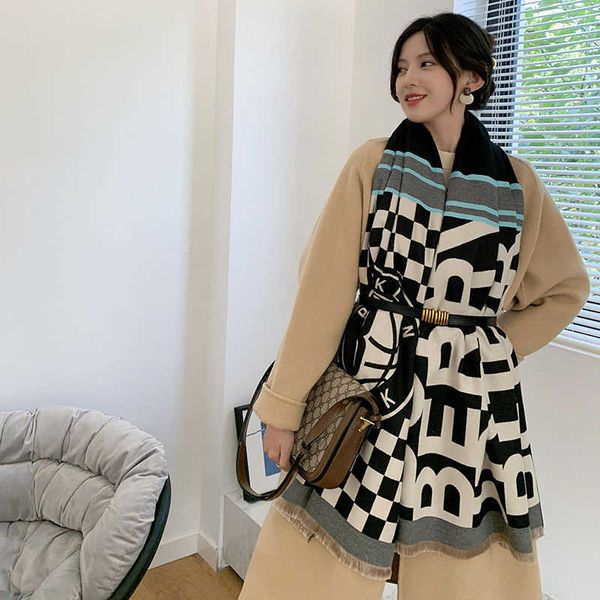 cashmere autumn and winter thick scarf four seasons shawl double-sided brushed decoration versatile korean women, Blue;gray
cashmere autumn and winter thick scarf four seasons shawl double-sided brushed decoration versatile korean women, Blue;gray