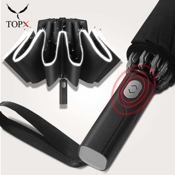 windproof reverse automatic umbrea rain women men car arge business 3foding umbreas 10 ribs refective stripe gift paraso
windproof reverse automatic umbrea rain women men car arge business 3foding umbreas 10 ribs refective stripe gift paraso