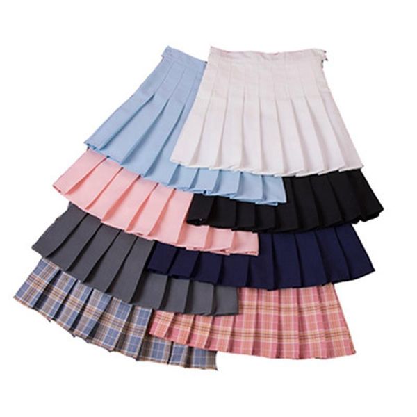 fashion women skirt preppy style plaid skirts high waist chic student pleated harajuku uniforms ladies girls dance, Black
fashion women skirt preppy style plaid skirts high waist chic student pleated harajuku uniforms ladies girls dance, Black
