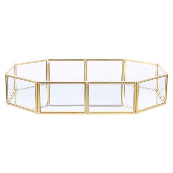 jewelry pouches, bags 1pc exquisite octagonal box glass cosmetics storage tray, Pink;blue
jewelry pouches, bags 1pc exquisite octagonal box glass cosmetics storage tray, Pink;blue