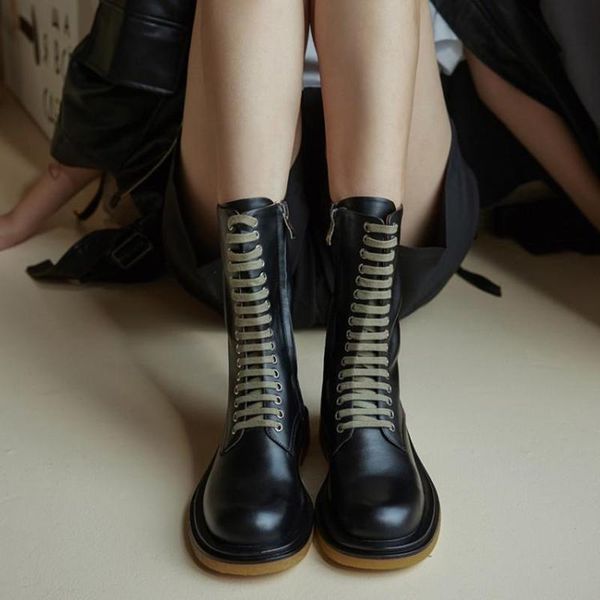 boots leather ankle for women thick high heels lace-up botines mujer side zipper knight botas 2021 winter shoes, Black
boots leather ankle for women thick high heels lace-up botines mujer side zipper knight botas 2021 winter shoes, Black