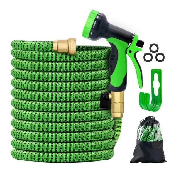 watering equipments 3/4" brass fitting water hose 10 patterns spray nozzle flexible strong expandable solid connectors garden
watering equipments 3/4" brass fitting water hose 10 patterns spray nozzle flexible strong expandable solid connectors garden