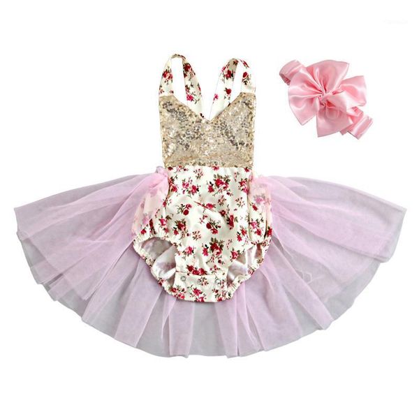 girl's dresses infant baby girls sleeveless romper + flower headband mesh stitching sweet style little princess summer clothing, Red;yellow
girl's dresses infant baby girls sleeveless romper + flower headband mesh stitching sweet style little princess summer clothing, Red;yellow