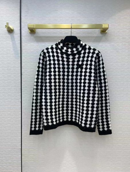 milan runway sweaters 2021 autumn winter long sleeves o neck high end jacquard pullovers designer sweater women's clothing 1108-4, White;black
milan runway sweaters 2021 autumn winter long sleeves o neck high end jacquard pullovers designer sweater women's clothing 1108-4, White;black