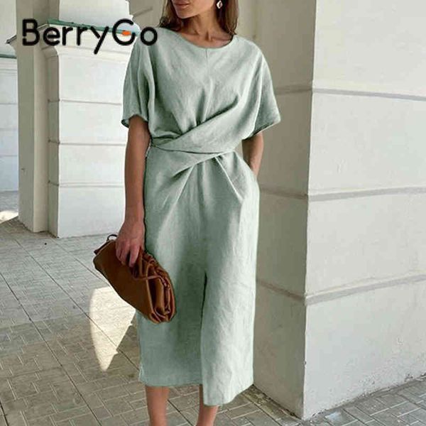 berrygo cotton knotted straight women dress casual o neck chic split elegant green loose short sleeve ladies midi 210513, Black;gray
berrygo cotton knotted straight women dress casual o neck chic split elegant green loose short sleeve ladies midi 210513, Black;gray