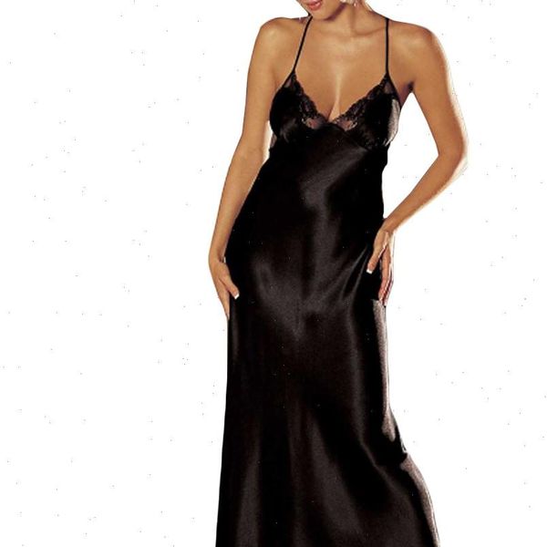 nightdress long casual women sleepwear nightgown slip dress lace homewear bathwear sleepingwear silk w, Black;red
nightdress long casual women sleepwear nightgown slip dress lace homewear bathwear sleepingwear silk w, Black;red