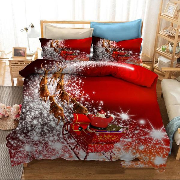 bedding set santa claus riding wooden sled 2/3 piece microfiber polyester duvet and pillow shams with zipper closure sets
bedding set santa claus riding wooden sled 2/3 piece microfiber polyester duvet and pillow shams with zipper closure sets