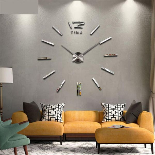 wall clocks charminer silver clock watch horloge 3d diy acrylic mirror stickers home decoration living room quartz needle
wall clocks charminer silver clock watch horloge 3d diy acrylic mirror stickers home decoration living room quartz needle