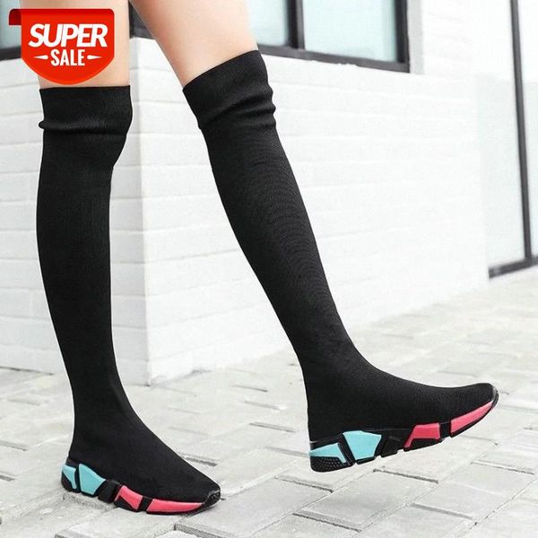 elastic over the knee boots women socks black boots long thigh high slim knitting sneakers platform designer shoes #wv4k 
elastic over the knee boots women socks black boots long thigh high slim knitting sneakers platform designer shoes #wv4k