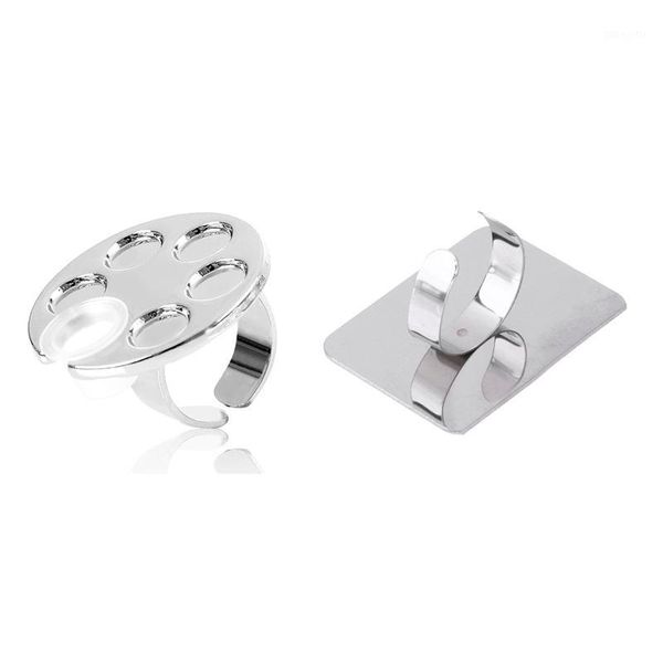 pcs stainless steel palette adjustable ring for nail art foundation mixing makeup 3.2x3.2cm + 7.5x5cm1
pcs stainless steel palette adjustable ring for nail art foundation mixing makeup 3.2x3.2cm + 7.5x5cm1