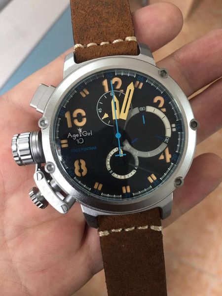 wristwatches men automatic mechanical watch black silver rose gold boat stainless steel brown leather sports 50mm u51 watches for u, Slivery;brown
wristwatches men automatic mechanical watch black silver rose gold boat stainless steel brown leather sports 50mm u51 watches for u, Slivery;brown
