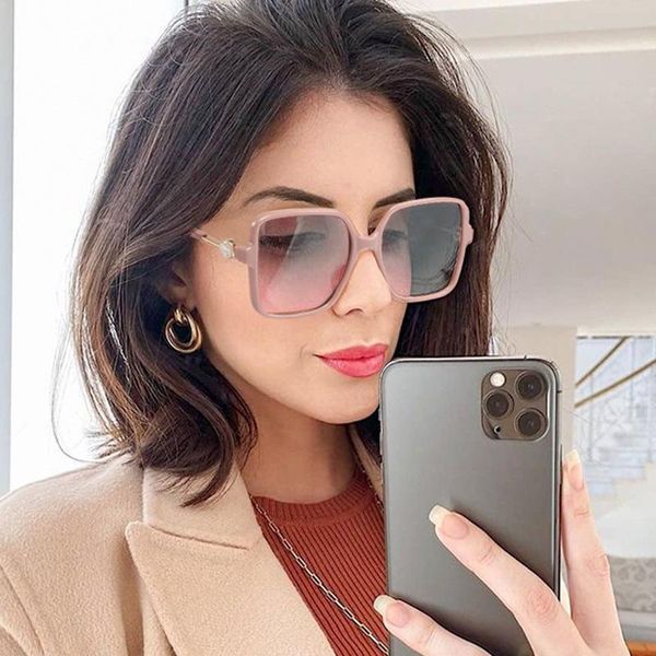sunglasses lnfcxi square luxury for men women fashion shades uv400 vintage glasses, White;black
sunglasses lnfcxi square luxury for men women fashion shades uv400 vintage glasses, White;black