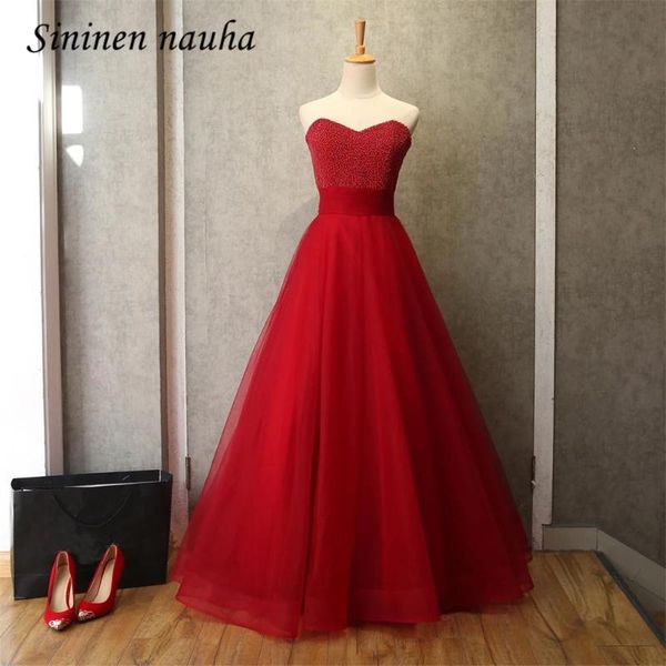 party dresses red long evening a line tulle formal prom dress purple gown sweetheart beaded vestidos de festa robe soiree 245, White;black
party dresses red long evening a line tulle formal prom dress purple gown sweetheart beaded vestidos de festa robe soiree 245, White;black