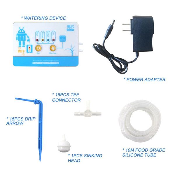 automatic drip irrigation kit self watering controller app control flower bed intelligent home indoor potted plants greenhouse equipments
automatic drip irrigation kit self watering controller app control flower bed intelligent home indoor potted plants greenhouse equipments