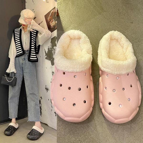 slippers 2021 autumn and winter ladies cotton slippers, outdoor classics plush fleece lining fur garden sandals, Black
slippers 2021 autumn and winter ladies cotton slippers, outdoor classics plush fleece lining fur garden sandals, Black