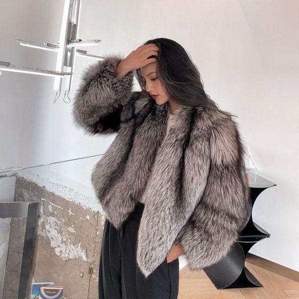 women's fur & faux women 2021 autumn winter thicken warm coat female long sleeve solid jackets office lady elegant overcoats z674, Black
women's fur & faux women 2021 autumn winter thicken warm coat female long sleeve solid jackets office lady elegant overcoats z674, Black