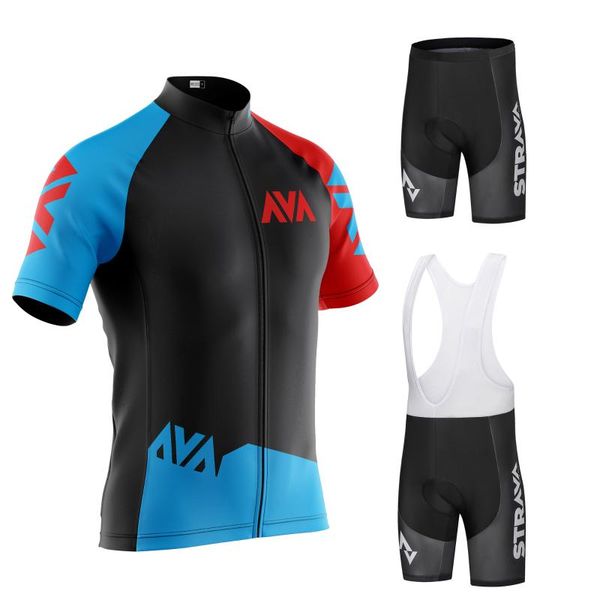 racing sets strava pro team cycling jersey men set bib shorts summer mountain bike bicycle suit uniform clothes, Black;blue
racing sets strava pro team cycling jersey men set bib shorts summer mountain bike bicycle suit uniform clothes, Black;blue