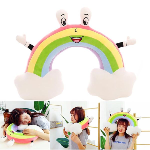 cushion/decorative pillow cartoon rainbow u shaped neck support colorful for kids car airplane traveling nap
cushion/decorative pillow cartoon rainbow u shaped neck support colorful for kids car airplane traveling nap