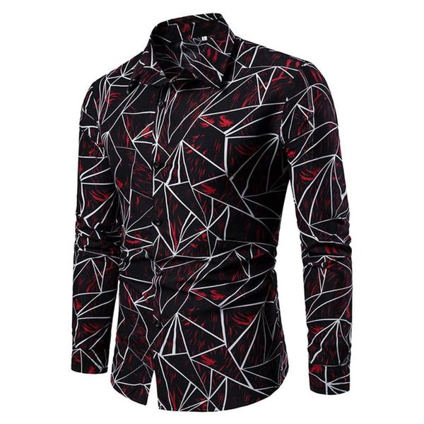 men's casual shirts debracat check printed lapel shirt mens long sleeve slim fit blouses button down blouse party xl, White;black
men's casual shirts debracat check printed lapel shirt mens long sleeve slim fit blouses button down blouse party xl, White;black