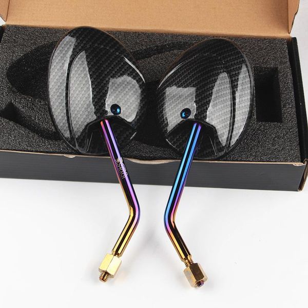 motorcycle mirrors rearview mirror anti-carbon fiber texture burnt titanium technology, reversing 8mm/10mm electric are suitabl
motorcycle mirrors rearview mirror anti-carbon fiber texture burnt titanium technology, reversing 8mm/10mm electric are suitabl