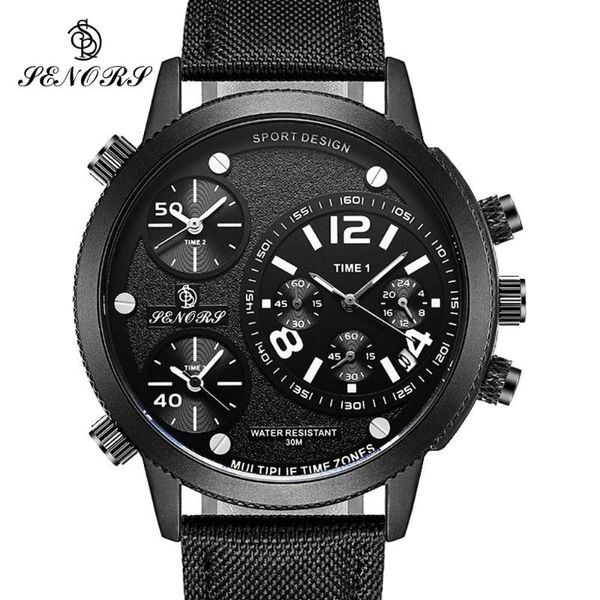 wristwatches relogio mens watches black male silicone three time zone clocks sport military clock men quartz watch box gift, Slivery;brown
wristwatches relogio mens watches black male silicone three time zone clocks sport military clock men quartz watch box gift, Slivery;brown