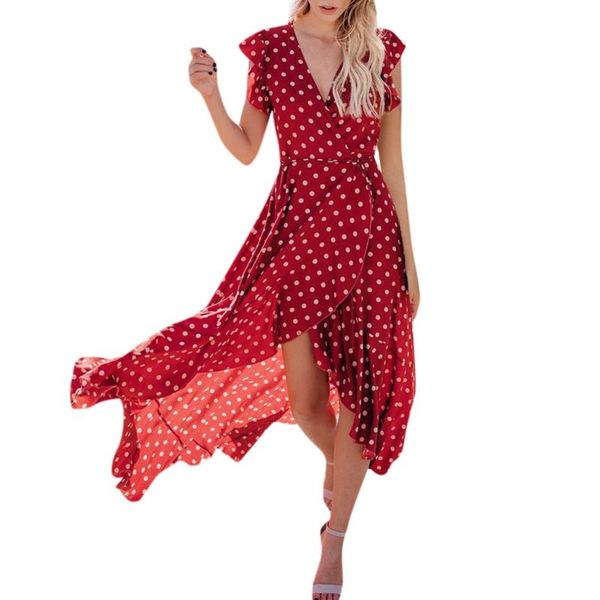 casual dresses hamsgend women's clothing fashion woman dress summer womens party polyester dots mid calf 2021, Black;gray
casual dresses hamsgend women's clothing fashion woman dress summer womens party polyester dots mid calf 2021, Black;gray